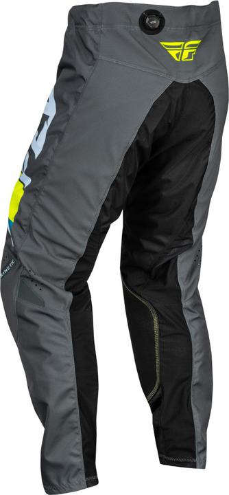 Fly MX24 Kinetic Pants Prix Ice Grey Charcoal Hi-Vis