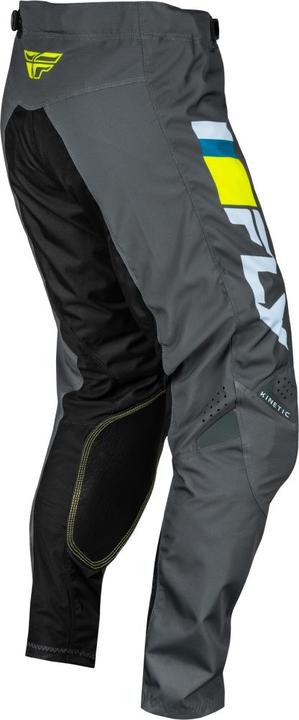 Fly MX24 Kinetic Pants Prix Ice Grey Charcoal Hi-Vis