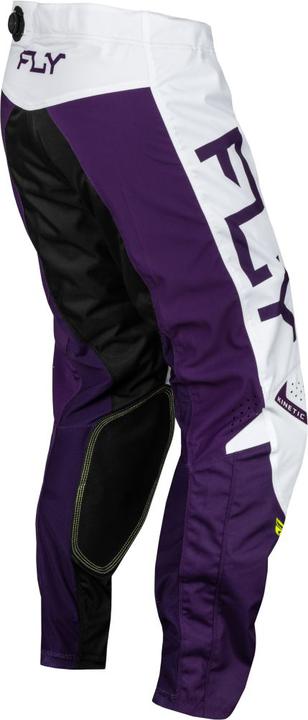 Fly MX24 Kinetic Pants Reload Deep Purple White Hi-Vis