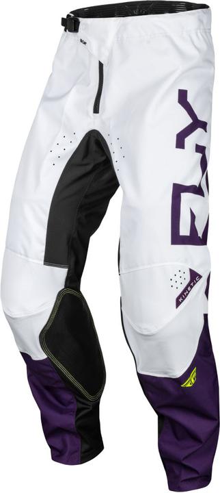 Fly MX24 Kinetic Pants Reload Deep Purple White Hi-Vis