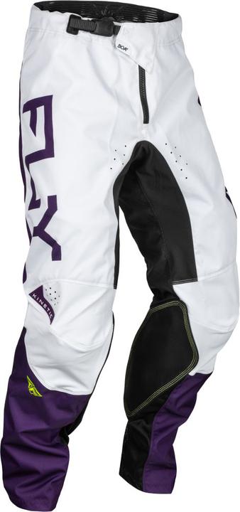 Fly MX24 Kinetic Pants Reload Deep Purple White Hi-Vis