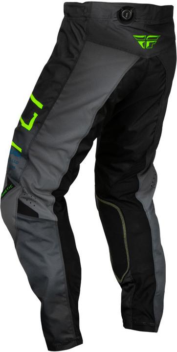 Fly MX24 Kinetic Pants Prodigy Charcoal Neon Green