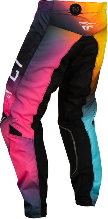 Fly MX24 Kinetic Pants Prodigy Fuschia Electric Blue