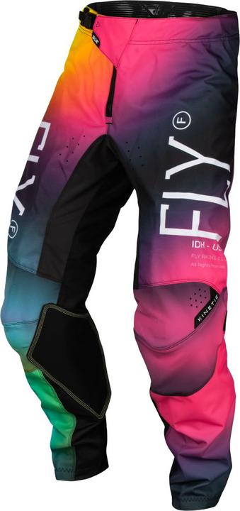Fly MX24 Kinetic Pants Prodigy Fuschia Electric Blue