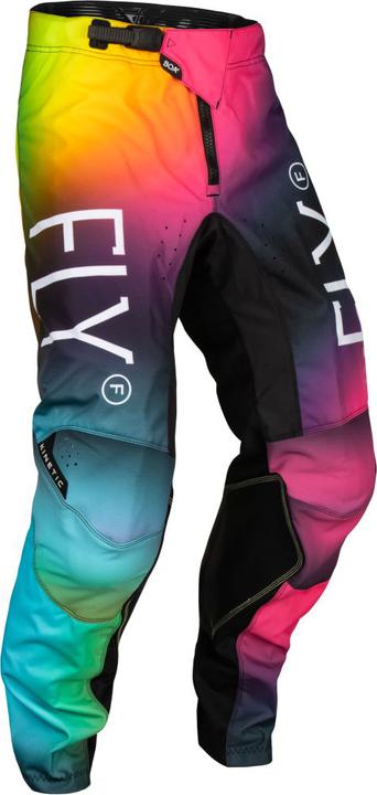 Fly MX24 Kinetic Pants Prodigy Fuschia Electric Blue