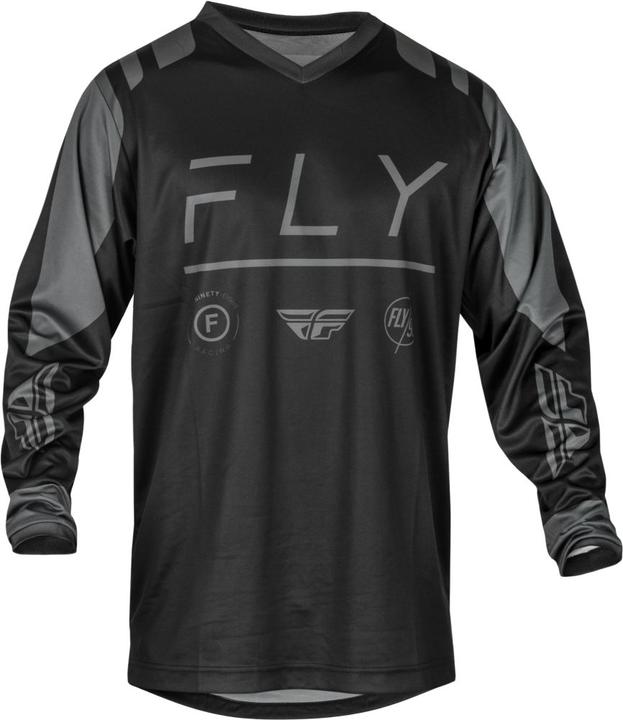 Fly MX24 F-16 Jersey - Black Charcoal