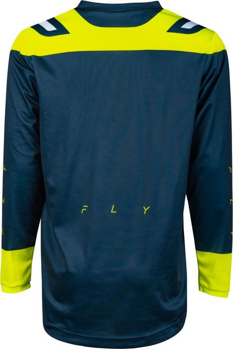 Fly MX24 F-16 Jersey Navy Hi-Vis White