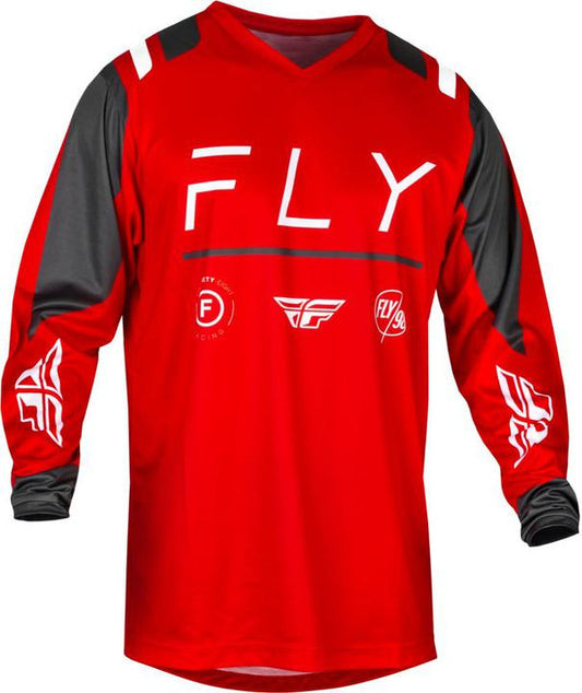 Fly MX24 F-16 Jersey Red Charcoal White