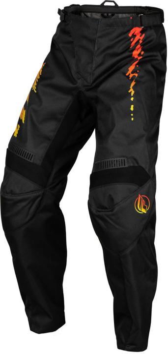 Fly MX24 F-16 Pants - Black Yellow Orange