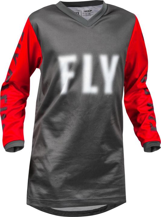 Fly MX24 Youth F-16 Jersey - Red/Black