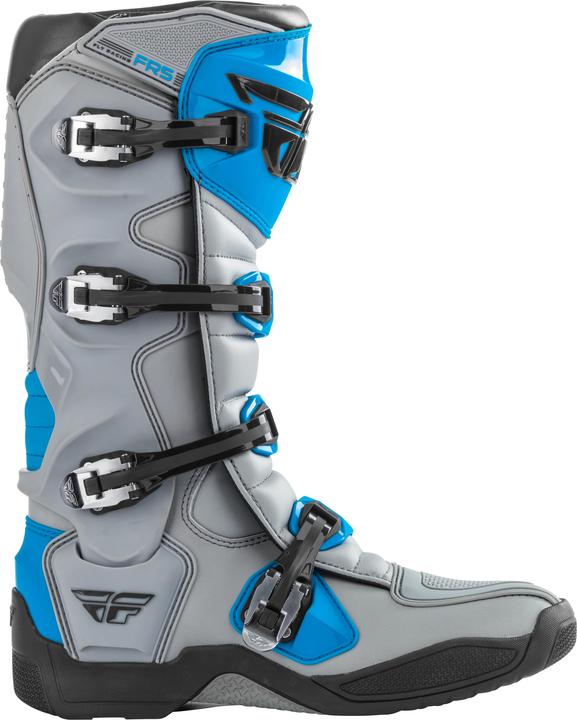 Fly FR5 Boots - Grey / Blue / Black