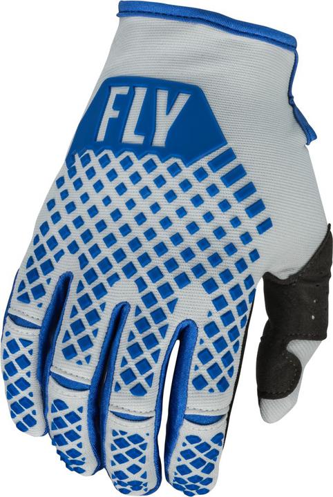Fly MX23 Youth Kinetic Gloves - Ys4 Blue Grey