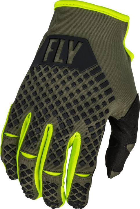Fly MX23 Kinetic Gloves - Olive Hi-Vis