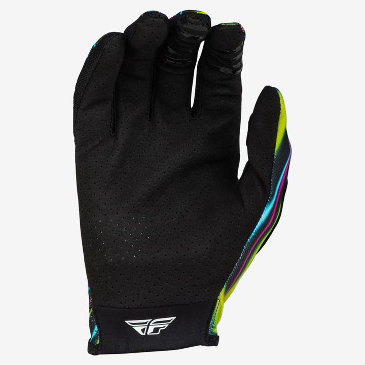 Fly MX24 Lite Gloves - Warped Black Pnk Electric Blue