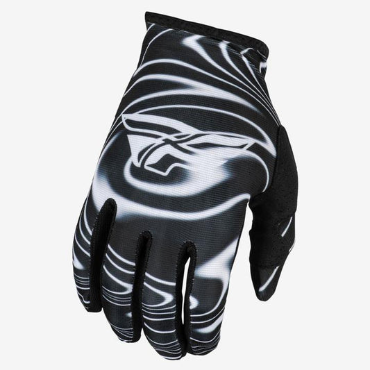 Fly MX24 Lite Gloves - Warped Black / White