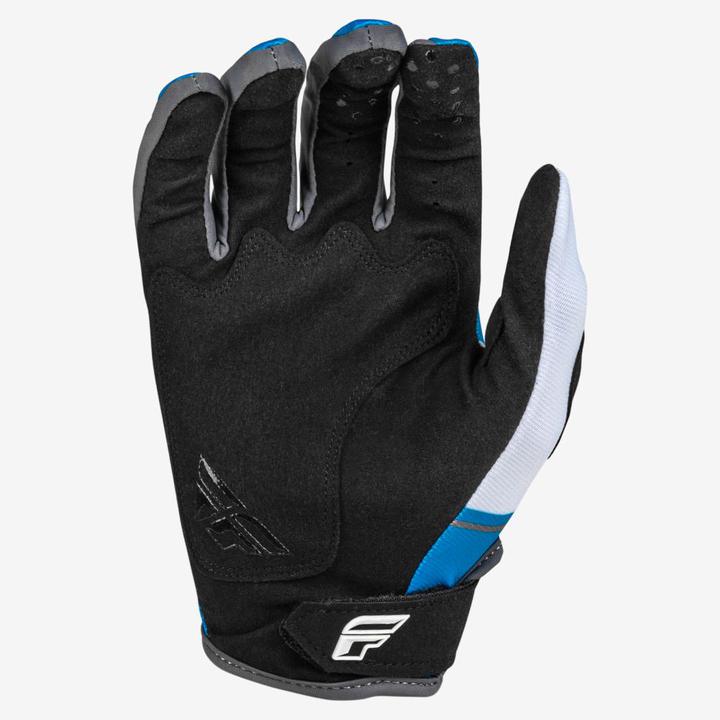 Fly MX24 Kinetic Gloves - Prix Bright Blue Charcoal