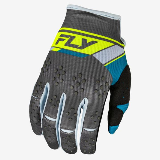 Fly MX24 Kinetic Gloves - Prix Charcoal Hi-Vis