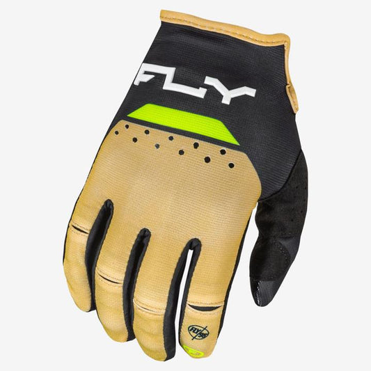 Fly MX24 Kinetic Gloves - Reload Khaki Black Hi-Vis