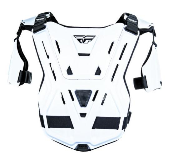 Fly Revel Roost Guard Armour Offroad Adult - White