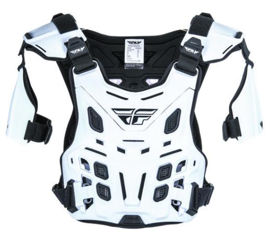 Fly Revel Roost Guard Armour Offroad Adult - White