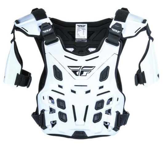 Fly Revel Roost Guard Armour Offroad Adult - White