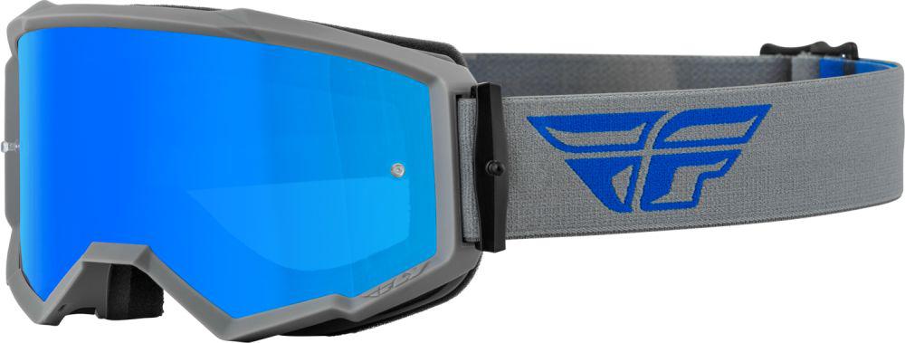 Fly 2022 Goggles Zone Youth Grey Blue Sky Blue Mir Lens