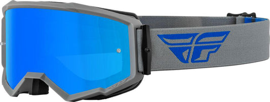 Fly 2022 Goggles Zone Youth Grey Blue Sky Blue Mir Lens