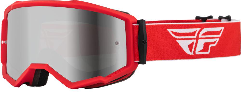Fly Zone Goggles Red White