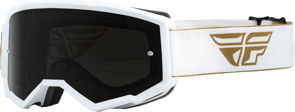 Fly MX23 Youth Zone Goggles Gold White