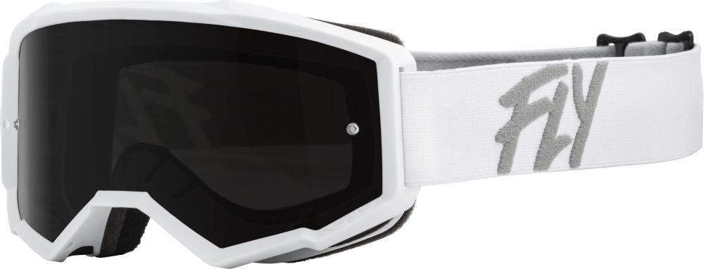 Fly MX23 Youth Zone Goggles White