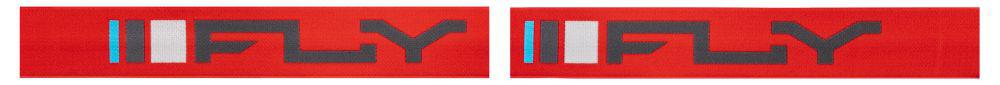 Fly MX24 Fly Goggles Zone Red/Charcoal - Sil Mir/SMK Lens