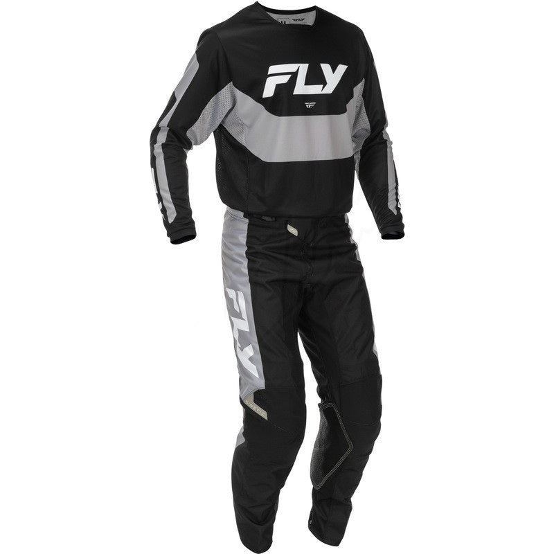 Fly MX26 Kinetic Jersey & Pants - Black / Grey