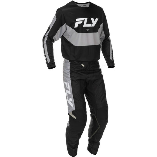 Fly MX26 Kinetic Jersey & Pants - Black / Grey