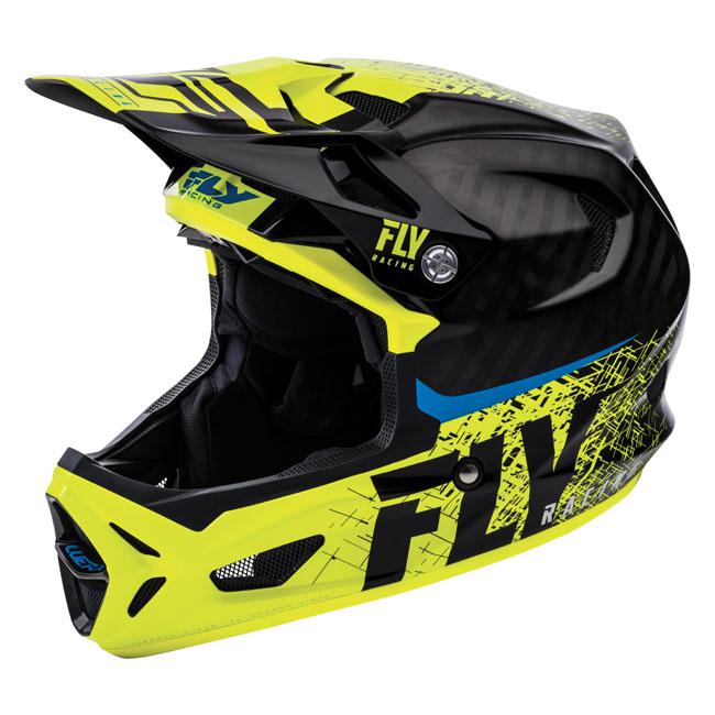 Fly MTB Werx Helmet - Imprnt Black / Hi-Vis