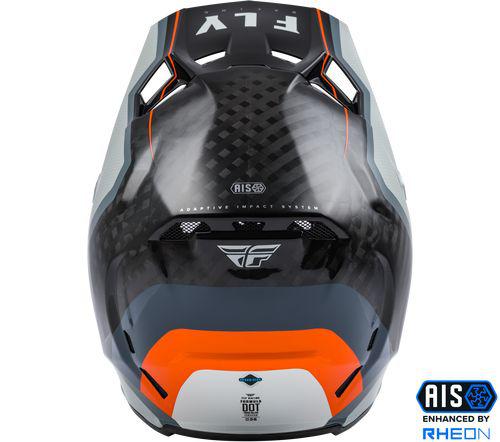 Fly Formula Carbon Helmet - Axon Black / Grey / Orange