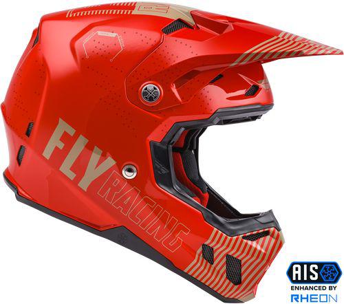 Fly Formula CC Helmet - Red / Khaki