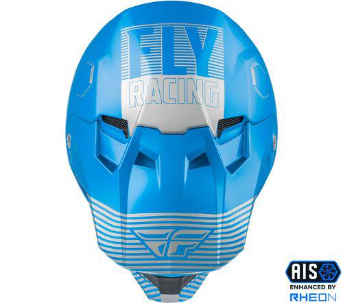 Fly Formula CC Helmet - Youth Large - Primary Blue / Grey