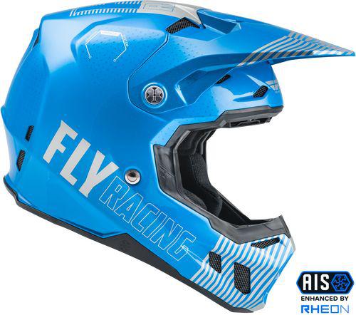 Fly Formula Cc Helmet Primary Blu Gry Youthe Large