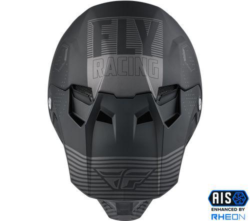 Fly Formula CC Helmet - Youth Large - Primary Mt. Grey / Black