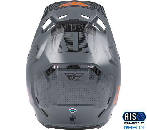 Fly Formula CC Helmet - Youth Large - Primary Grey / Orange