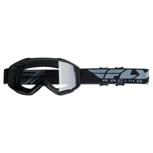 Fly Focus Youth Black - Clear Lens