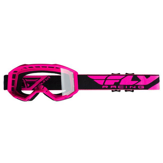 Fly Focus Pink - Clear Lens