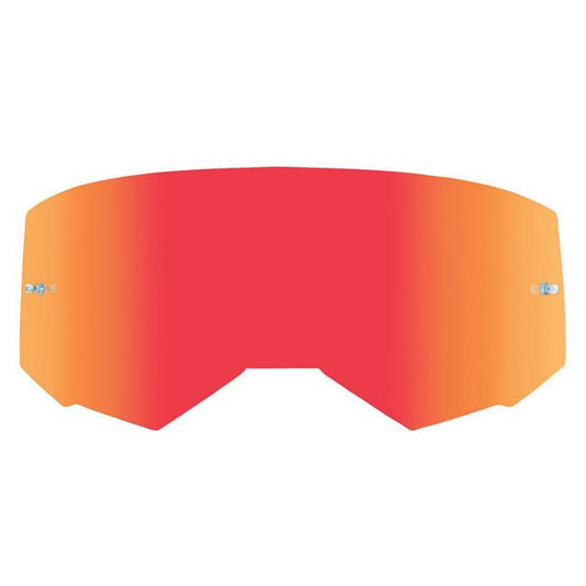 Fly Single Lens Red Mir/- Clear W/Pst