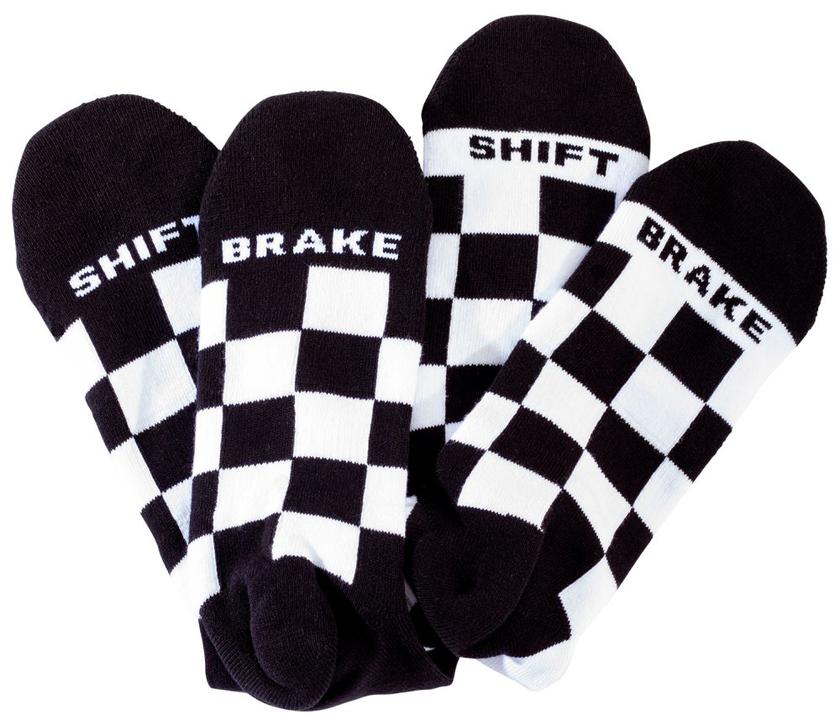FMF Casual Socks Checkers 2 Pack