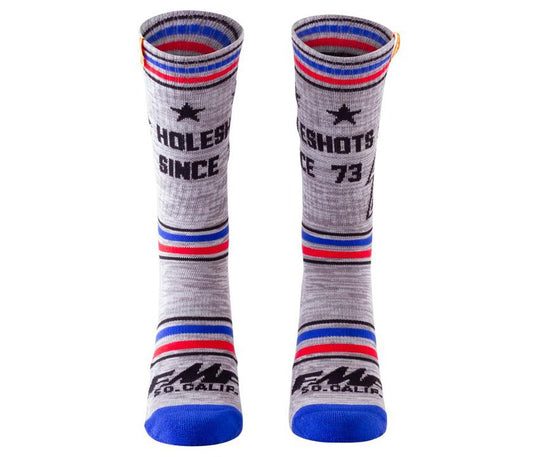 FMF Casual Socks Holeshots Gunmetal Heather