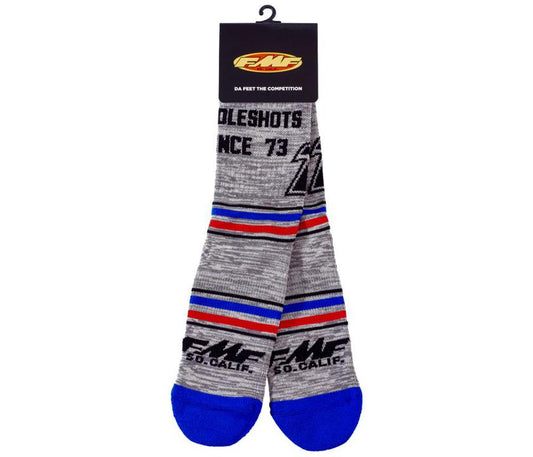 FMF Casual Socks Holeshots Gunmetal Heather