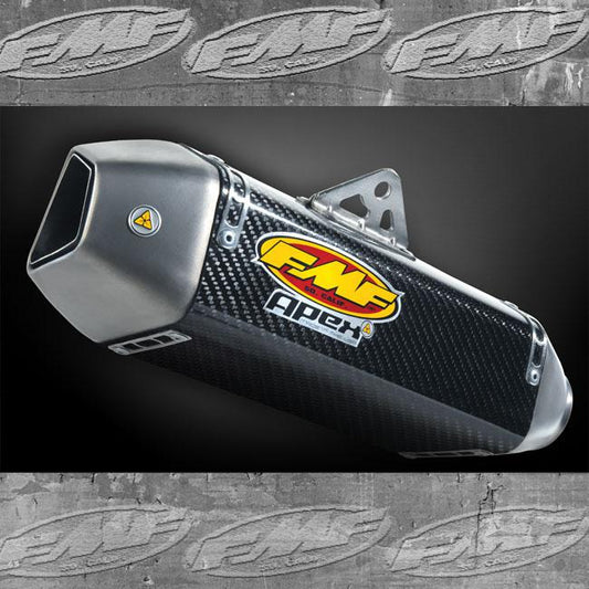 FMF Apex Slip-On Silencer - Carbon / Titanium (43233)