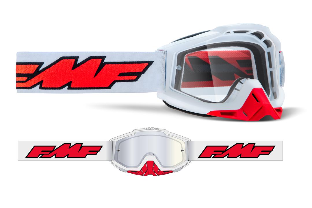 FMF Vision Goggles Powerbomb Rocket Clear