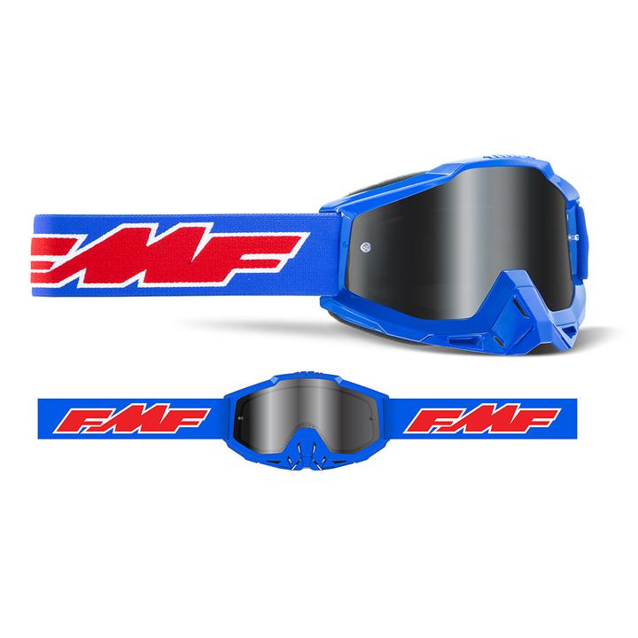 FMF Vision Goggles Powerbomb Sand Smoke Blue
