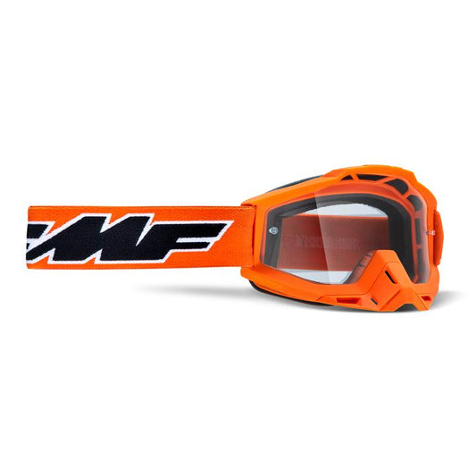 FMF Vision Goggles Powerbomb Otg Clear Orange